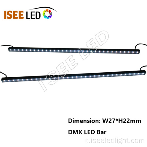 Slim 1M DMX512 LED bar per illuminazione lineare